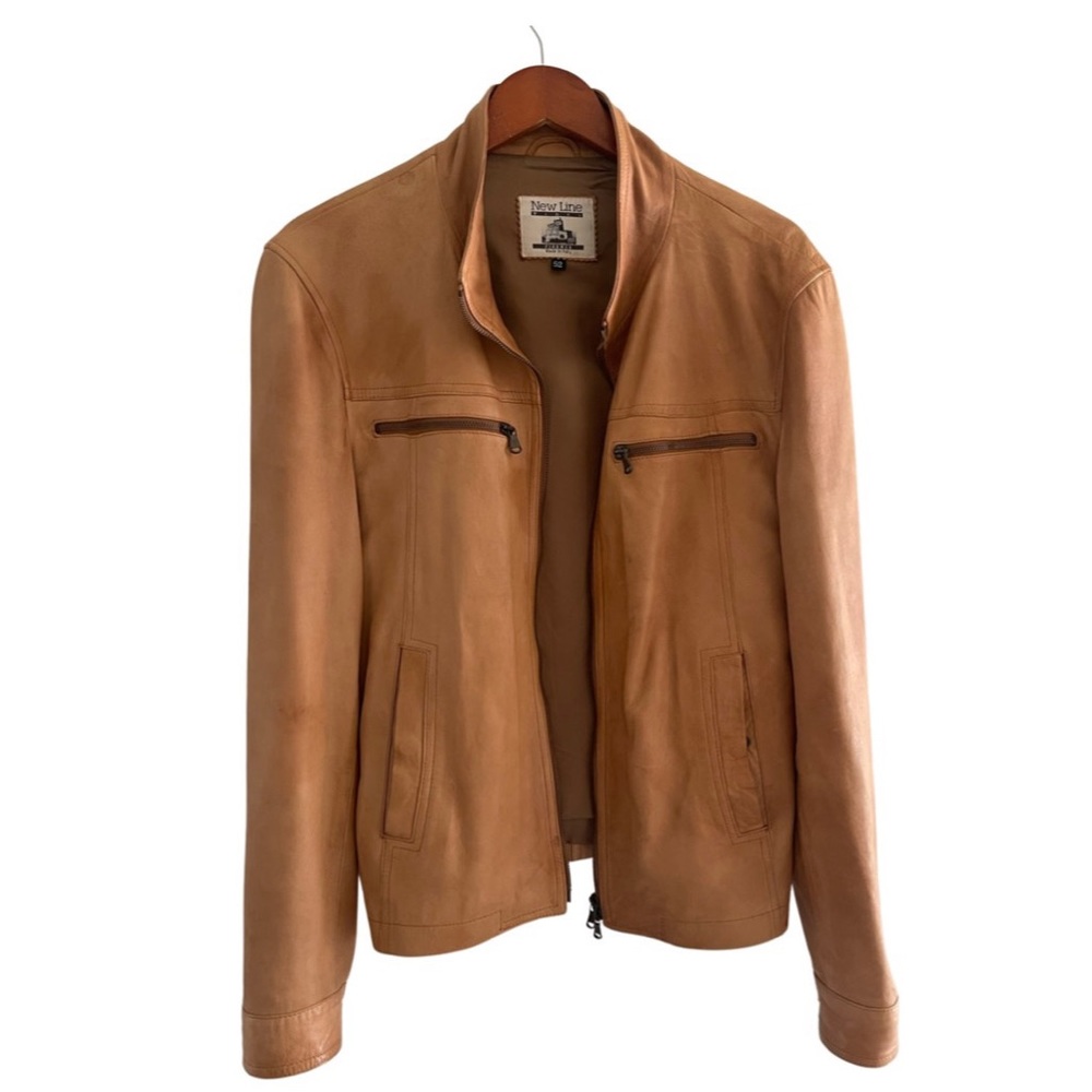 New Line by Vinci Leather Jacket
